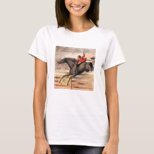 A Circus Performer Riding A Vaulting Horse T-Shirt