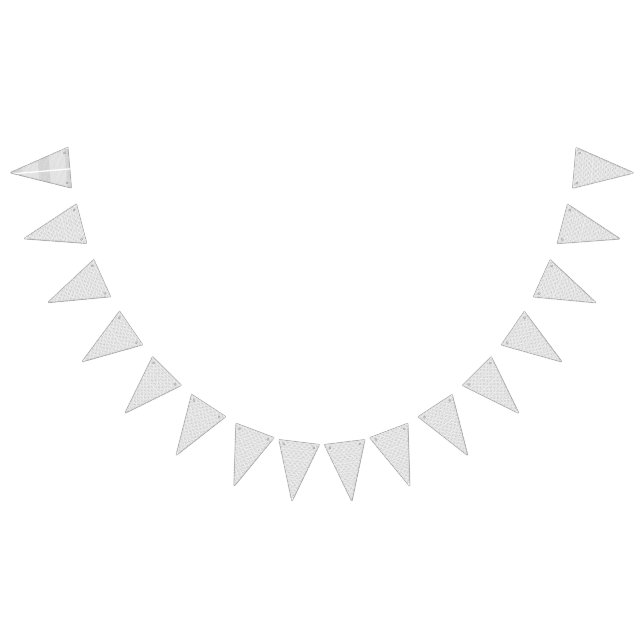 A classic black and white floral pattern, illustra bunting  (All)