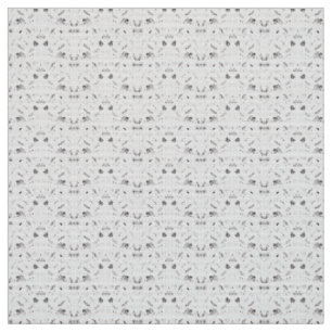 A classic black and white floral wallpaper featur Fabric