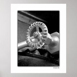 A Classic Black and White Poster