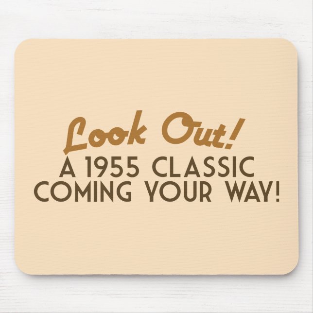 A Classic coming your way Mouse Mat (Front)