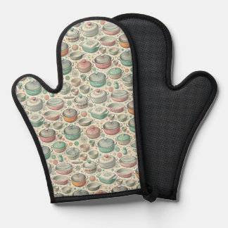 A classic dish oven mitt