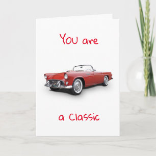 A "CLASSIC" IS TURNING "60! CARD