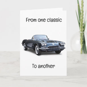 ****A CLASSIC TURNS 70**** HAPPY BIRTHDAY CARD