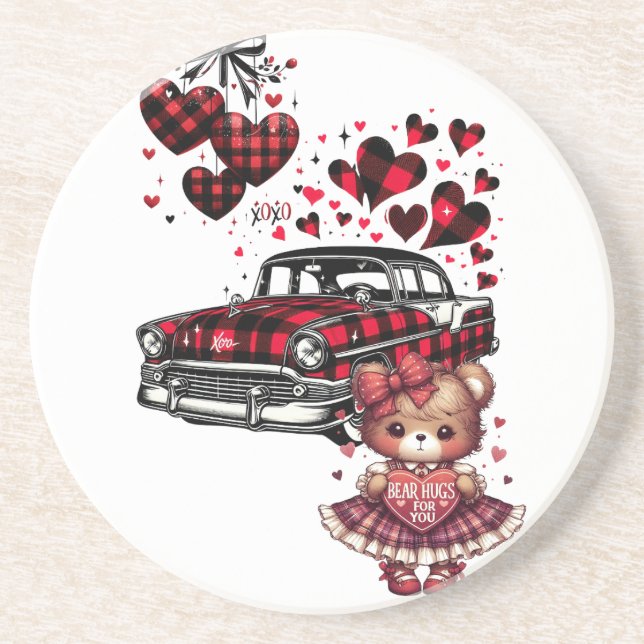A CLASSIC VALENTINE LOVE FOR YOU 2 COASTER (Front)