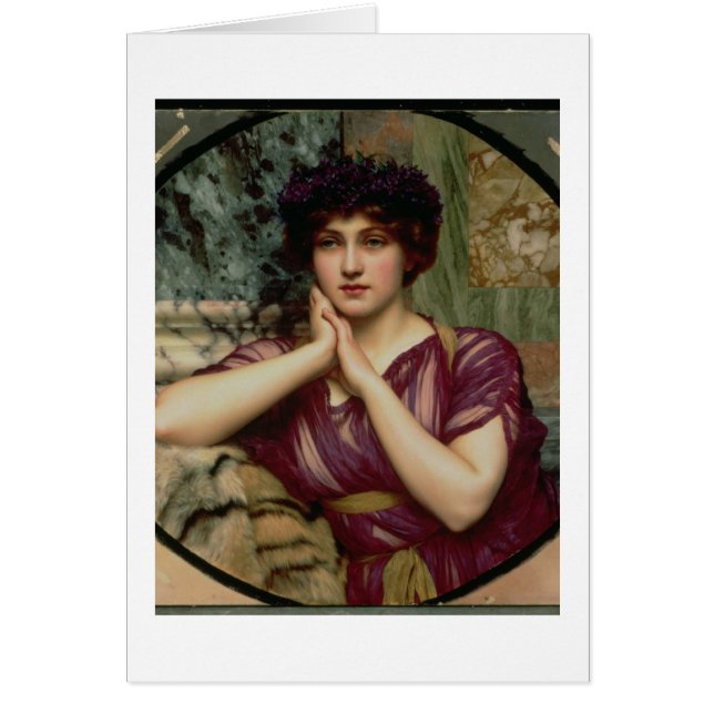 A Classical Beauty, 1901 (oil on canvas) (Front)