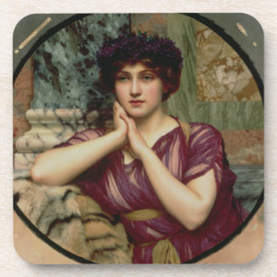 A Classical Beauty, 1901 (oil on canvas) Coaster