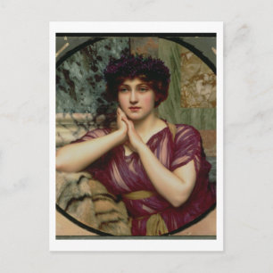 A Classical Beauty, 1901 (oil on canvas) Postcard