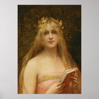 A Classical Beauty by Leon Francois Comerre Poster