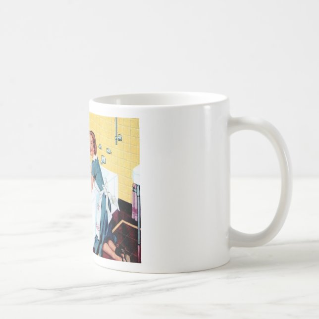 A clean house coffee mug (Right)