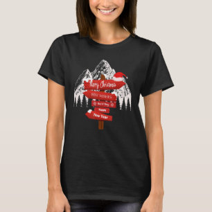 A Climber Marry Christmas Shirt, Mountains, Men, W T-Shirt