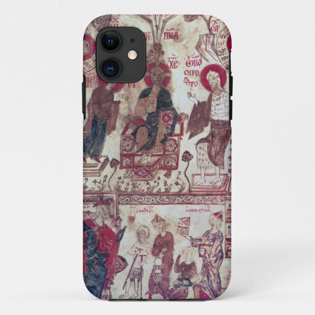 A Clinic, Byzantine Treaty, 14th century (vellum) Case-Mate iPhone Case (Back)