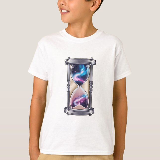 A clock face made of planets, T-Shirt (Front)