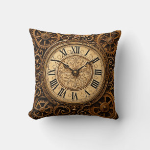 A Clockwork Gold Cushion