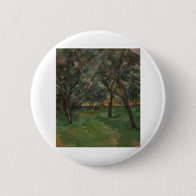 A Close - Paul Cezanne - c1890 6 Cm Round Badge (Front)