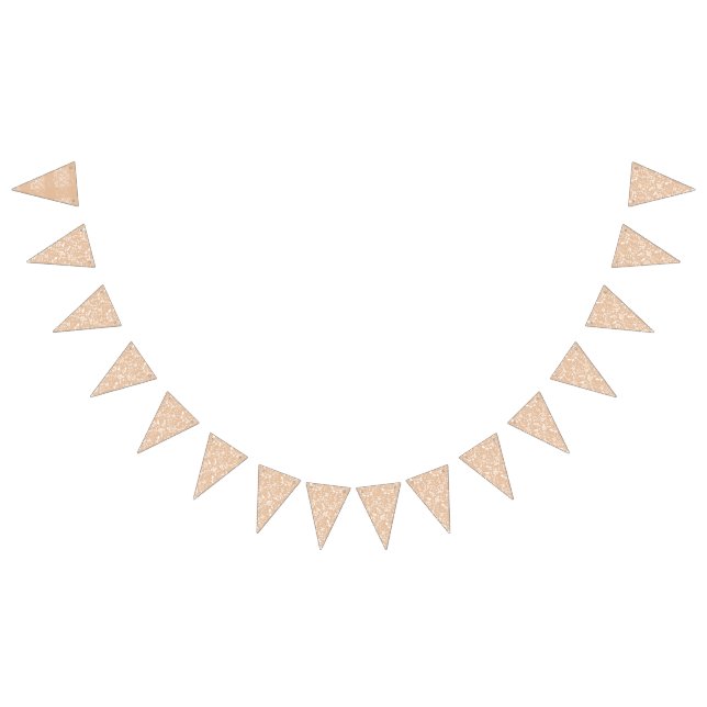 A close-up view of a textured wall featuring patte bunting  (All)
