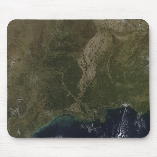 A cloud-free view of the southern United States Mouse Mat (Front)