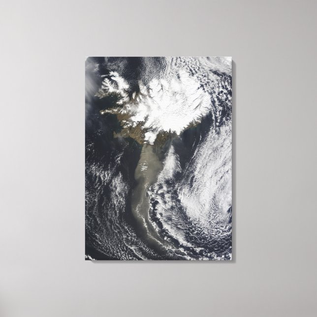 A cloud of ash canvas print (Front)