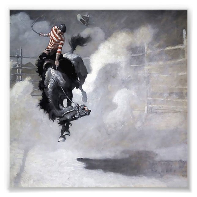 “A Cloud of Dust” Western Art by NC Wyeth Photo Print (Front)