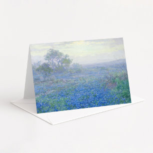 A Cloudy Day, Bluebonnets   Julian Onderdonk Holiday Card