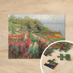 A Coastal Landscape   Olga Wisinger-Florian Jigsaw Puzzle