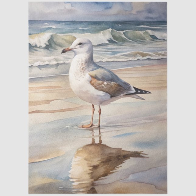 A Coastal Series Design 17 Tissue Paper (Front)