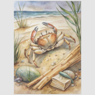 A Coastal Series Design 18 Tissue Paper