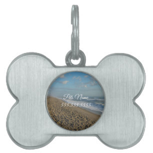 A Cocoa Beach Morning Pet ID Tag