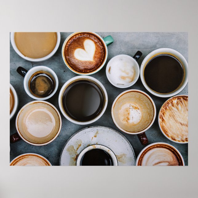 A Coffee Lovers Dream of Caffeine Poster (Front)