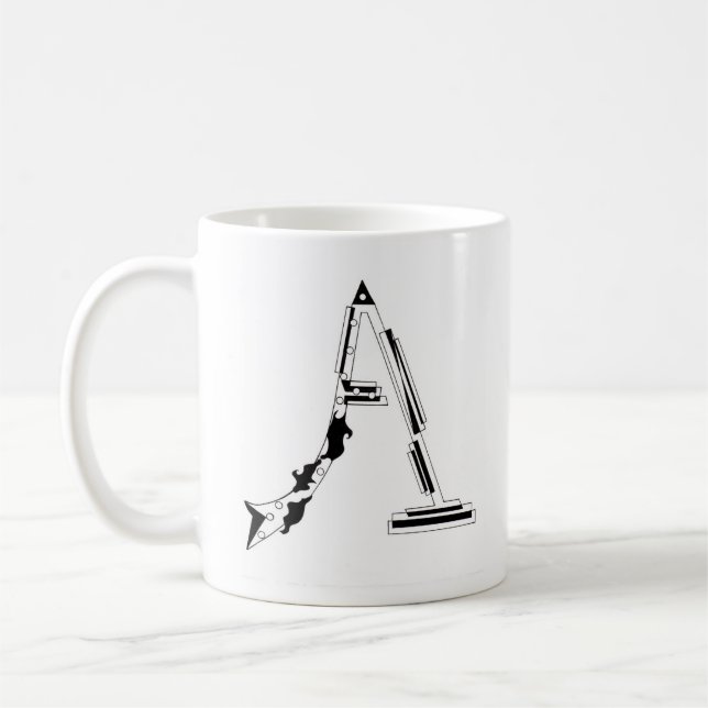 "A" Coffee Mug (Left)