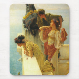 A Coign Of Vantage by Sir Lawrence Alma-Tadema Mouse Mat