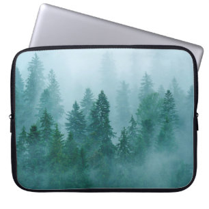 A cold morning in the Ceahlau National Park, Roman Laptop Sleeve