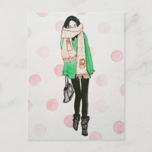 A Cold Winter Day: Postcards