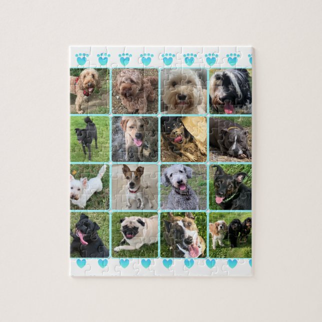 A Collage Of Dogs Puzzle (Vertical)