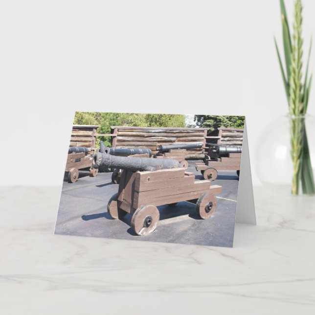 A Collection of Cannons Card (Front)