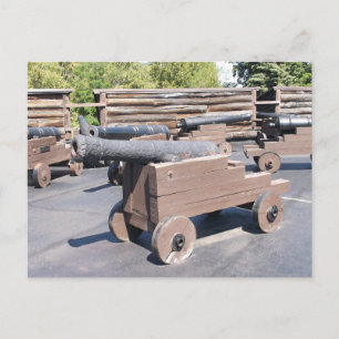 A Collection of Cannons Postcard