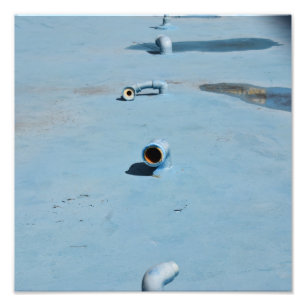 A Collection of Pipes Photo Print