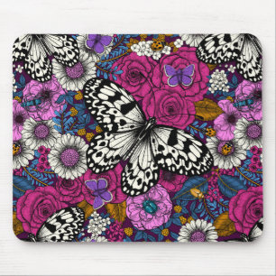 A colorful garden II Mouse Mat