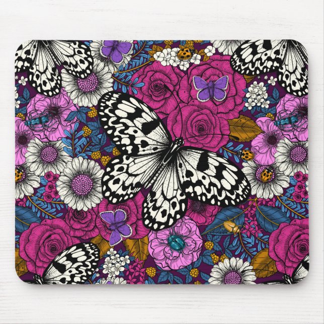 A colorful garden II Mouse Mat (Front)