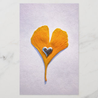 a colorful metal-hearted zinc-leaf,