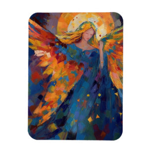 A Colourful Angel Magnet