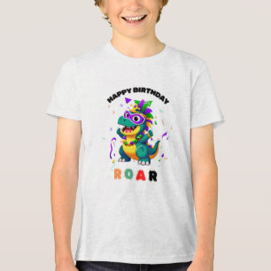 A Colourful Birthday Greeting Card T-Shirt Tri-Blend Shirt