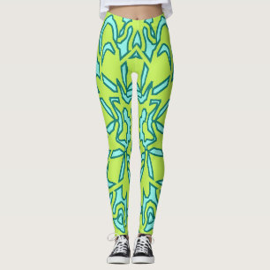 A colourful classic "Ratti_Creative_Arts" Leggings
