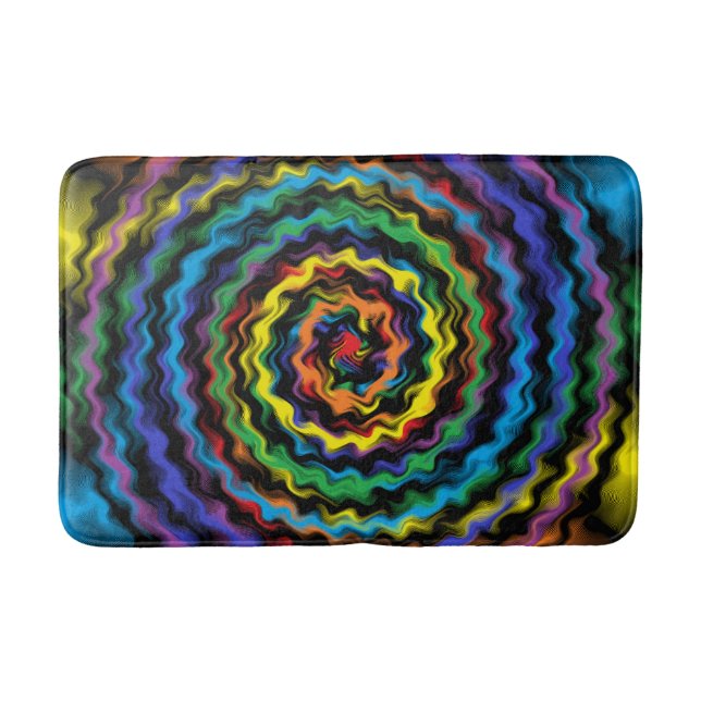 A Colourful Detonation Bath Mat (Front)