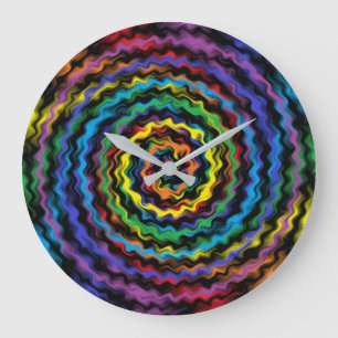 A Colourful Detonation Large Clock