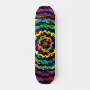 A Colourful Detonation Skateboard