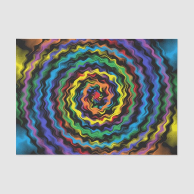 A Colourful Detonation Tissue Paper (Front)