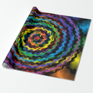A Colourful Detonation Wrapping Paper
