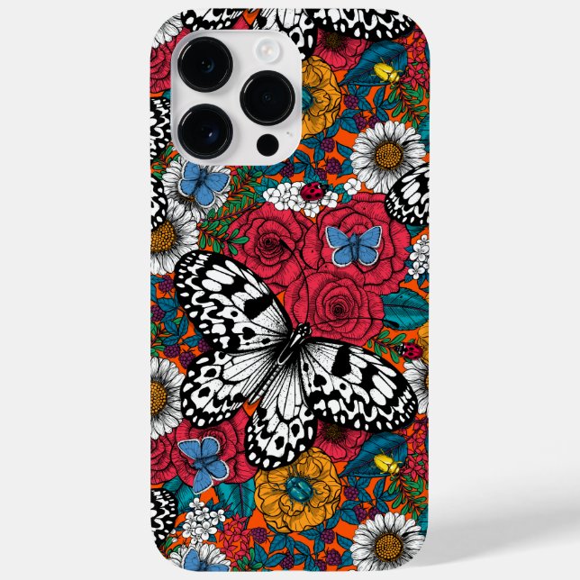 A colourful garden Case-Mate iPhone case (Back)