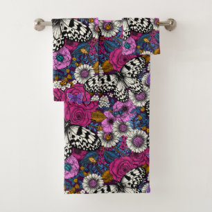 A colourful garden II Bath Towel Set